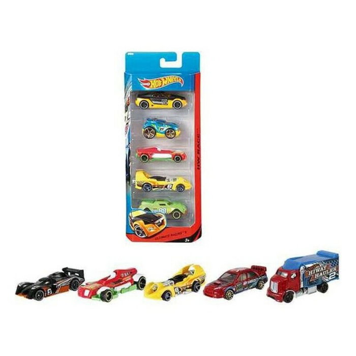 Mattel Hot Wheels Pack de 5 Coches Escala 1:64 Modelos Surtidos Mattel Hot Wheels Pack de 5 Coches Escala 1:64 Modelos Surtidos