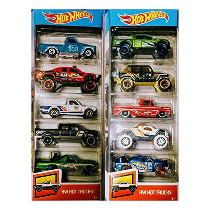 Mattel Hot Wheels Pack de 5 Coches Escala 1:64 Modelos Surtidos Mattel Hot Wheels Pack de 5 Coches Escala 1:64 Modelos Surtidos