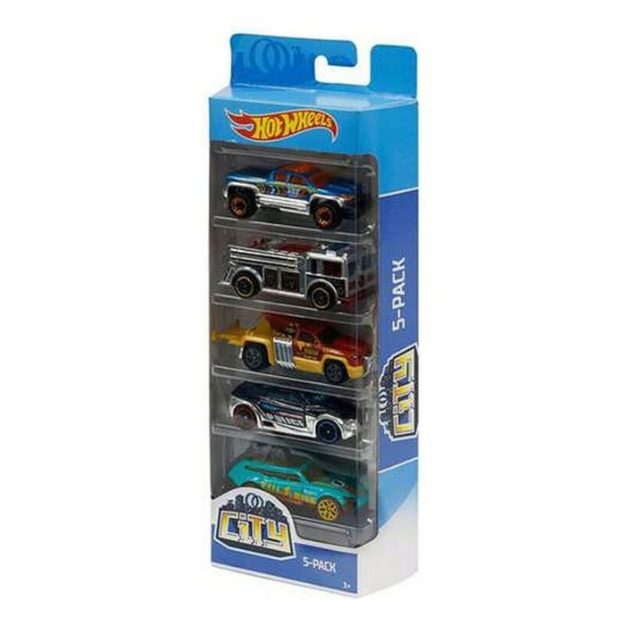 Mattel Hot Wheels Pack de 5 Coches Escala 1:64 Modelos Surtidos Mattel Hot Wheels Pack de 5 Coches Escala 1:64 Modelos Surtidos