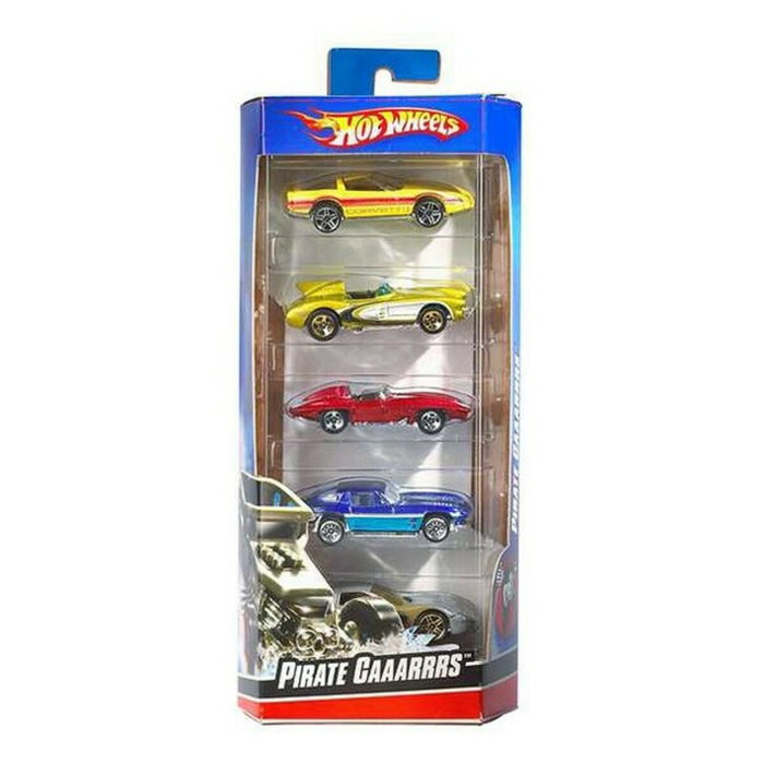 Mattel Hot Wheels Pack de 5 Coches Escala 1:64 Modelos Surtidos Mattel Hot Wheels Pack de 5 Coches Escala 1:64 Modelos Surtidos