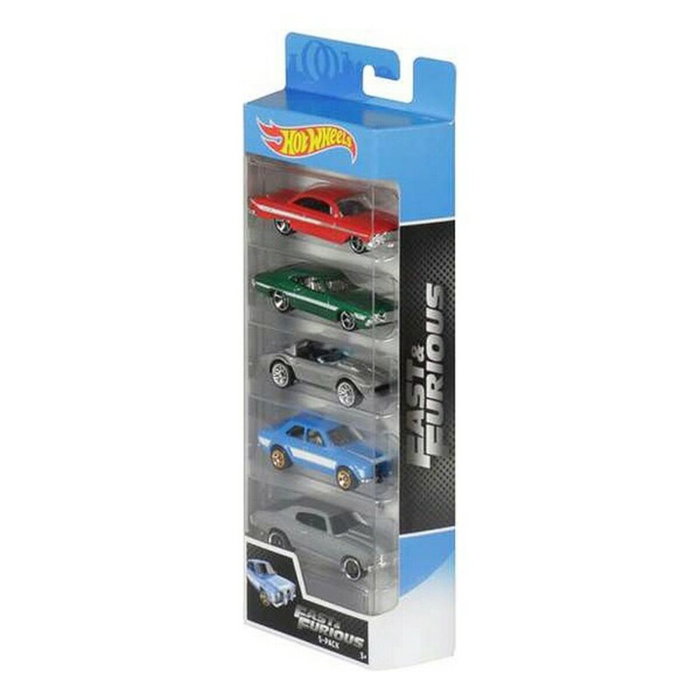 Mattel Hot Wheels Pack de 5 Coches Escala 1:64 Modelos Surtidos Mattel Hot Wheels Pack de 5 Coches Escala 1:64 Modelos Surtidos
