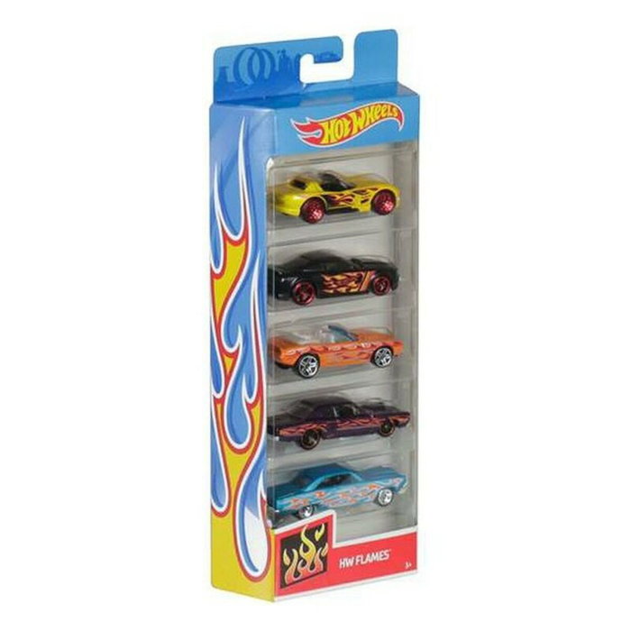 Mattel Hot Wheels Pack de 5 Coches Escala 1:64 Modelos Surtidos Mattel Hot Wheels Pack de 5 Coches Escala 1:64 Modelos Surtidos