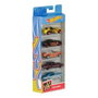 Mattel Hot Wheels Pack de 5 Coches Escala 1:64 Modelos Surtidos