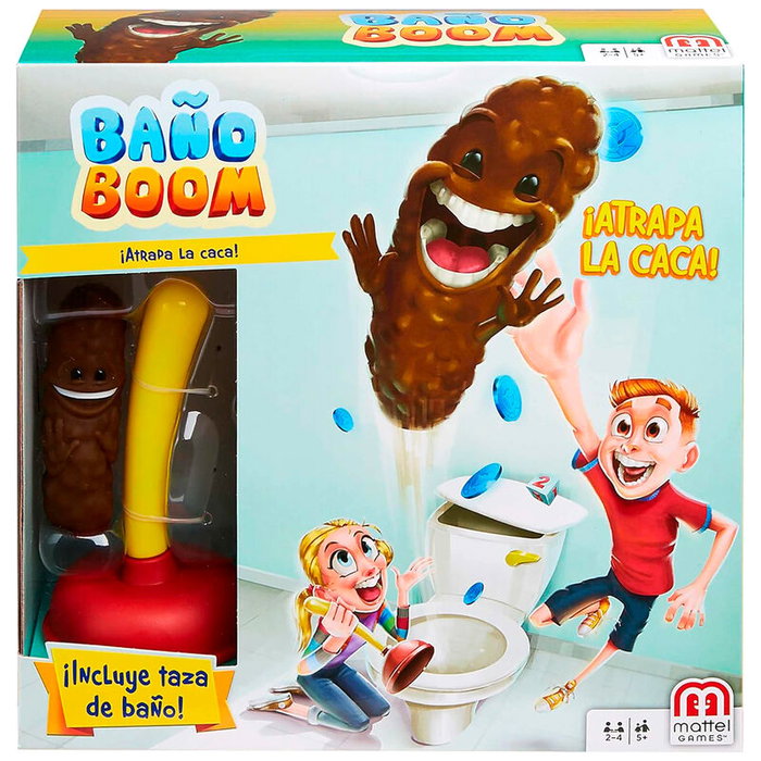 Mattel Baño Boom Destapa Y Atrapa Mattel Baño Boom Destapa Y Atrapa