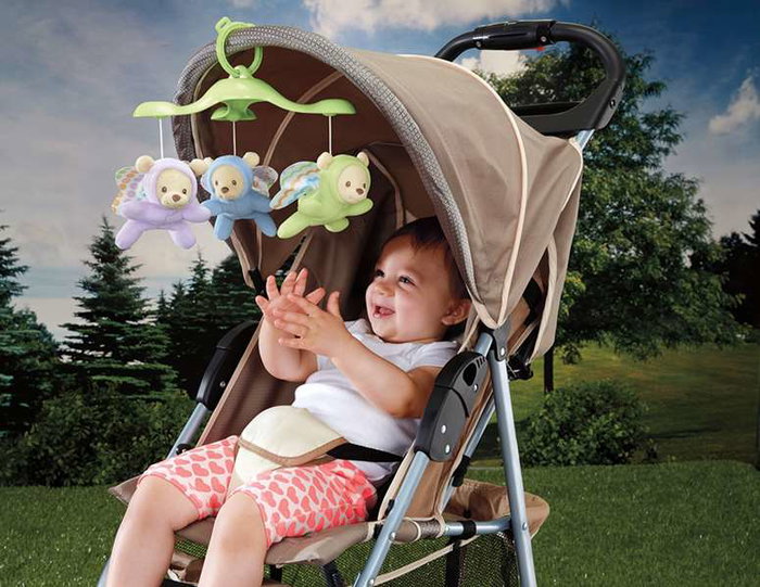 Fisher-Price Móvil Musical Ositos Voladores con Luz y Sonido para Bebés Fisher-Price Móvil Musical Ositos Voladores con Luz y Sonido para Bebés
