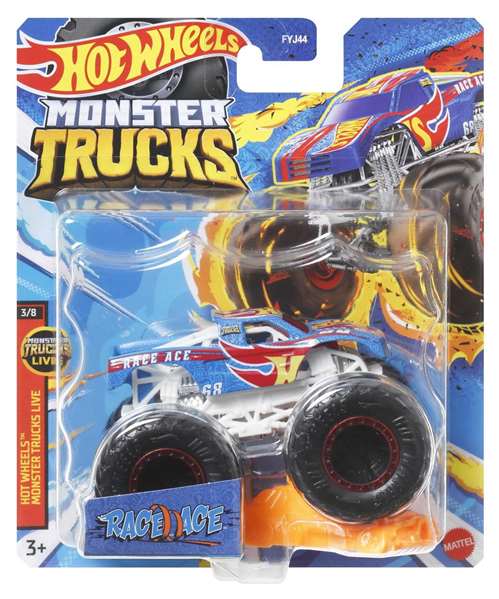 Hot Wheels Vehículo Básico Monster Truck 1:64 FYJ44