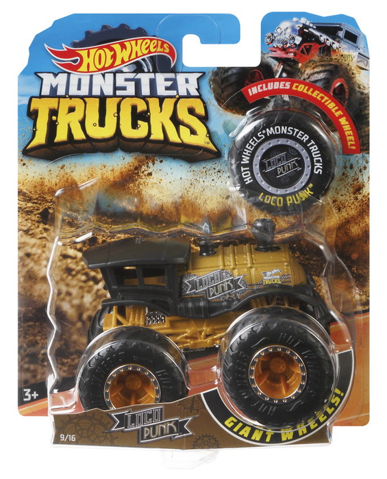 Hot Wheels Monster Trucks Vehículo Básico Escala 1:64 - Modelos Surtidos Hot Wheels Monster Trucks Vehículo Básico Escala 1:64 - Modelos Surtidos