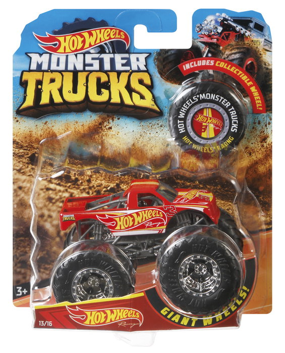Hot Wheels Monster Trucks Vehículo Básico Escala 1:64 - Modelos Surtidos Hot Wheels Monster Trucks Vehículo Básico Escala 1:64 - Modelos Surtidos