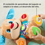 Fisher-Price Perrito Primeros Descubrimientos FPM53 Juguete Educativo Infantil +6 Meses Inglés Francés Alemán Portugués Español