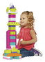 Mattel Bolsa Construccion Mega Blocks 60 Piezas Rosa