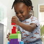 Mattel Bolsa Construccion Mega Bloks 60 Piezas Azul para Niños