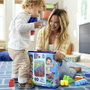 Mattel Bolsa Construccion Mega Bloks 60 Piezas Azul para Niños
