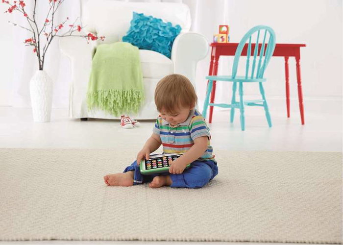 Fisher Price Mi Primera Tablet canta, habla y emite música para bebés de 7 meses a 3 años