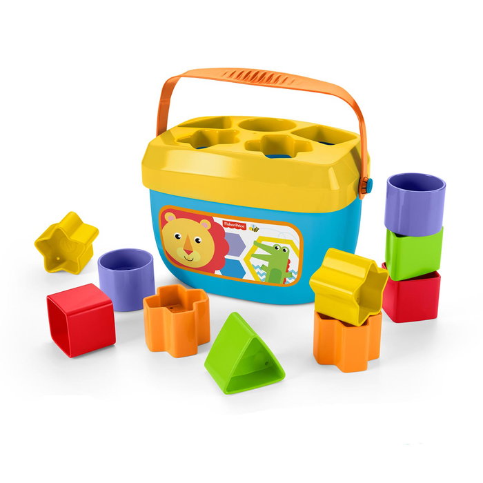 FISHER-PRICE Cesta Encajable de Bloques Infantiles FISHER-PRICE Cesta Encajable de Bloques Infantiles