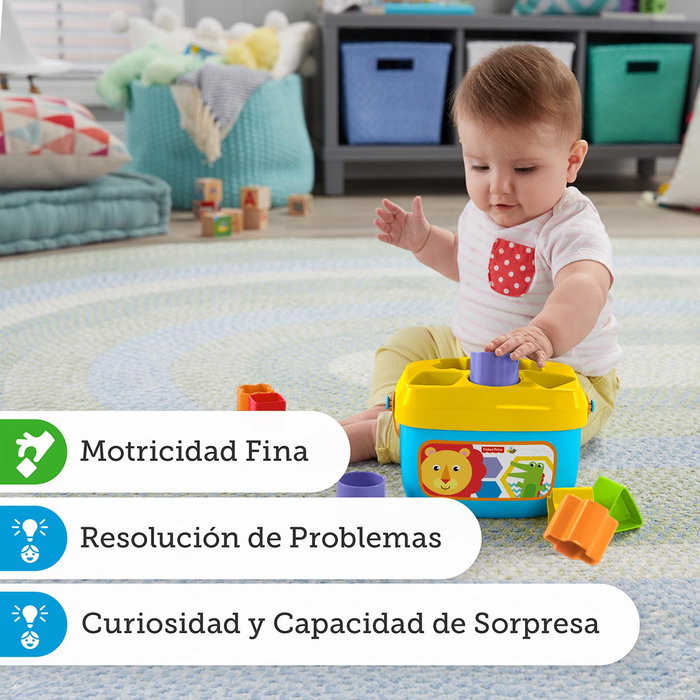 FISHER-PRICE Cesta Encajable de Bloques Infantiles FISHER-PRICE Cesta Encajable de Bloques Infantiles