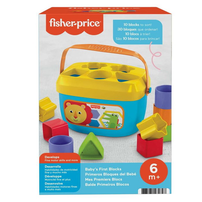 FISHER-PRICE Cesta Encajable de Bloques Infantiles FISHER-PRICE Cesta Encajable de Bloques Infantiles