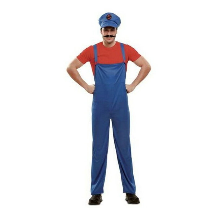 My Other Me Disfraz Red Super Plumber Talla M-L