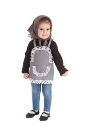 Creaciones Llopis Disfraz Infantil Delantal Castañera Vichy T-5 (11-13 Años)