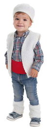 Creaciones Llopis Disfraz Bebe Pastor Talla-XS (hasta 18 meses)