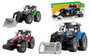 Tractor friccion con luz y sonidos, escala 1:32, 14x29x11cm - modelos surtidos