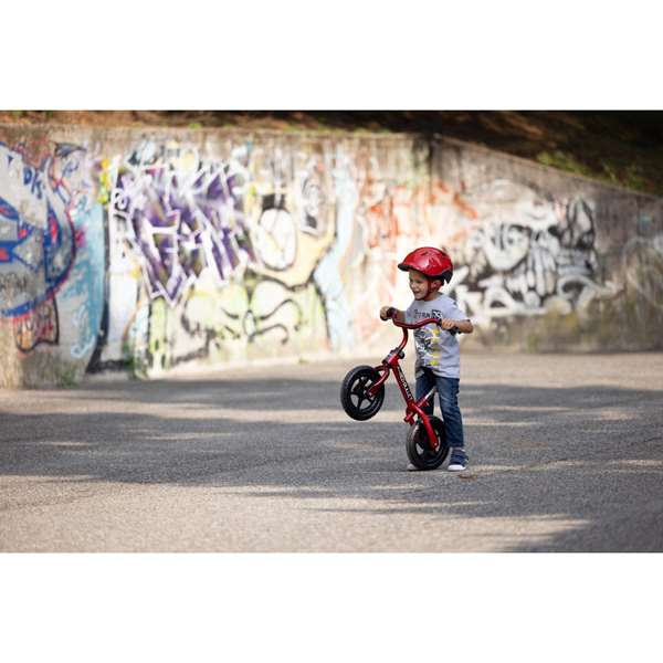 Chicco Bicicleta sin pedales Bullet roja 10 pulgadas perfecta para adquirir el equilibrio