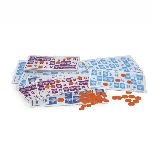 Chicos Lotería Eléctrica con 24 cartones y 90 bolas Chicos Lotería Eléctrica con 24 cartones y 90 bolas