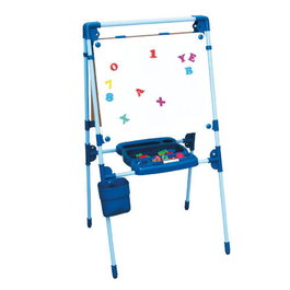 Chicos Pizarra 2 en 1 Magnética y para Tizas 63x60x120 cm Incluye 64 Piezas
