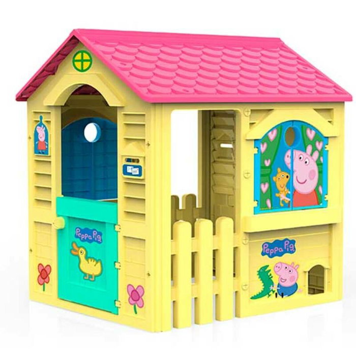 Chicos Casita Peppa Pig con hueco para mascotas