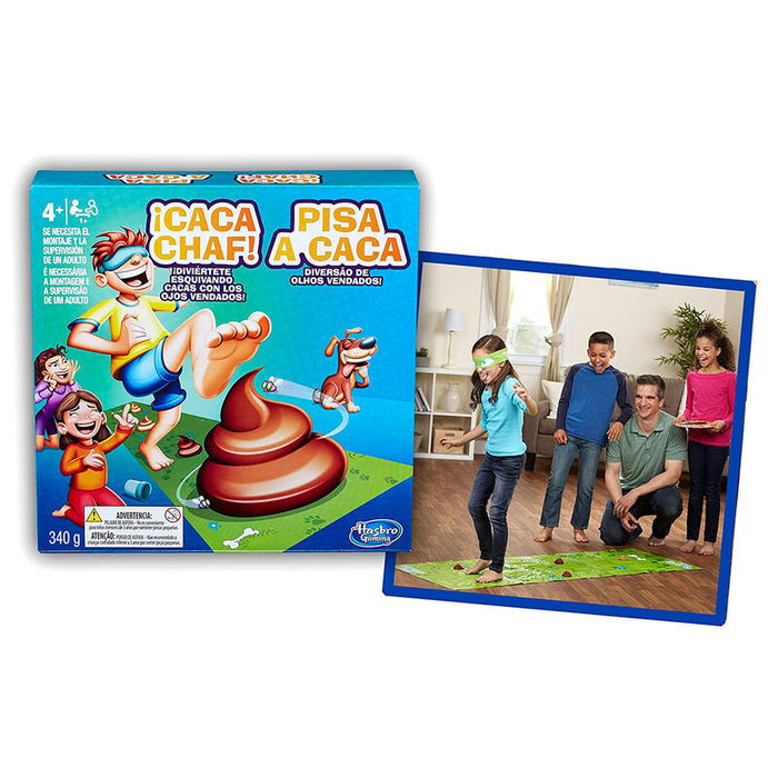 Hasbro Games Juego Caca Chaf E2489, Juego Divertido con Plastilina para Niños +4 Años