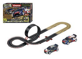 Carrera Circuito Super Rally 4.9 Metros con 2 Coches Citroën DS3 WRC Idioma Español
