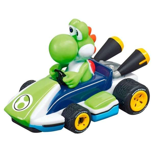 Carrera Pista de Carreras Nintendo Mario Kart con 2 Coches (Mario y Yoshi) 2,4 Metros
