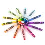 Crayola Juego de Crayones de Cera de 64 Colores con Sacapuntas