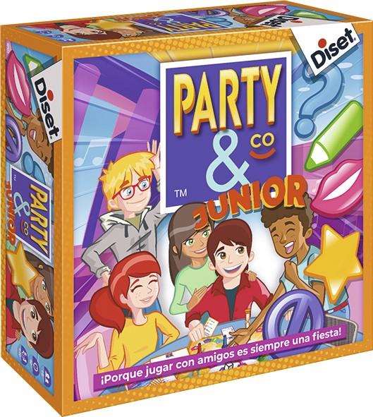 Diset Party & Co Junior 10103 Juego de Mesa Educativo en Español para Niños +8 Años