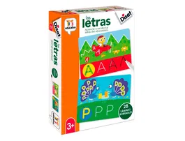 Diset Juego Didactico Las Letras Abecedario Aprender a Leer y Escribir para Niños a Partir de 3 Años