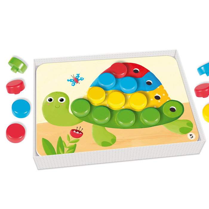 Goula Mosaico Baby Color Juego de Madera Educativo de 26 piezas Goula Mosaico Baby Color Juego de Madera Educativo de 26 piezas