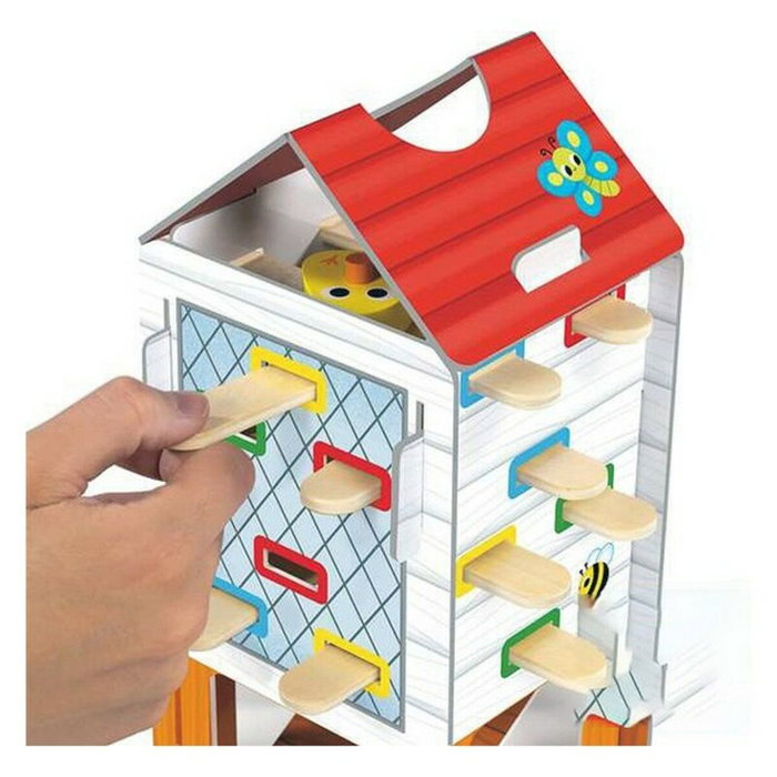 Goula Happy Chickens Juego de Habilidad de Madera Goula Happy Chickens Juego de Habilidad de Madera