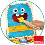 Goula Hungry Monster Juego de Destreza de Madera, Prepara la Pizza Antes de que el Monstruo Tragón se lo Coma