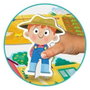 Diset Goula Puzzle XXL Granja de cartón