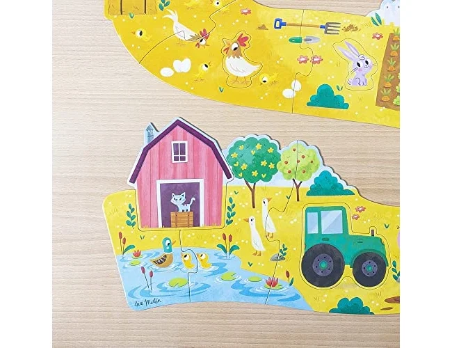 Goula Puzzle XXL Granja de cartón