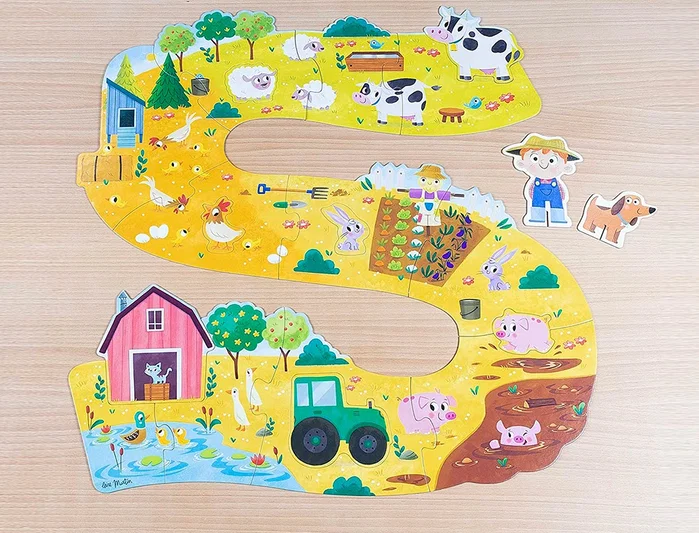 Diset Goula Puzzle XXL Granja de cartón