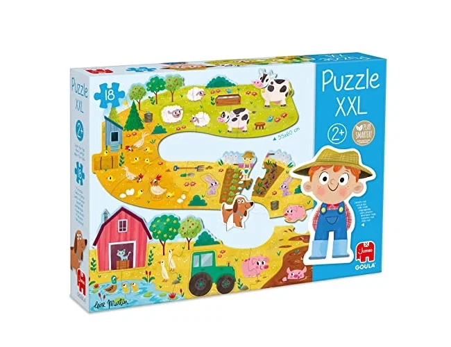 Goula Puzzle XXL Granja de cartón