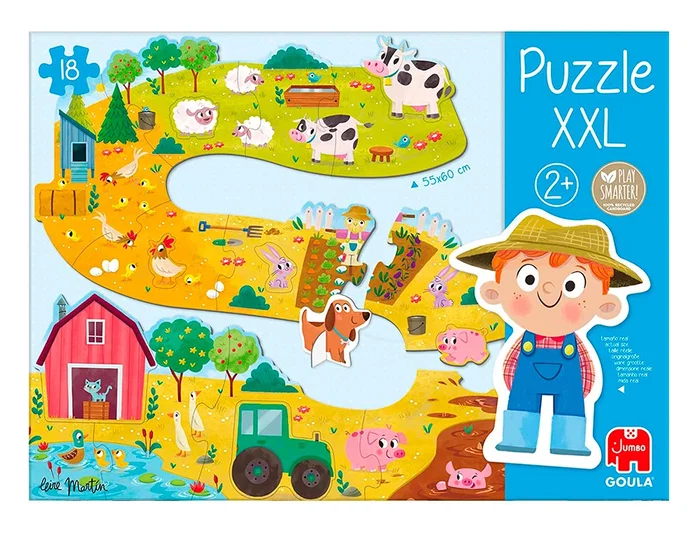 Diset Goula Puzzle XXL Granja de cartón