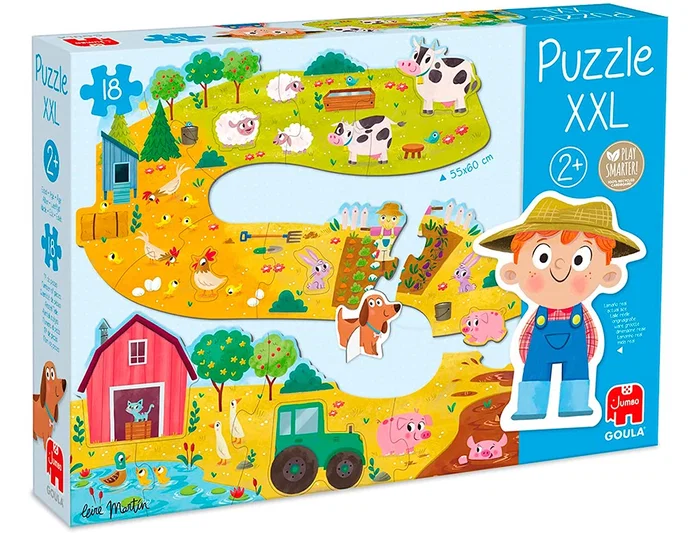 Diset Goula Puzzle XXL Granja de cartón