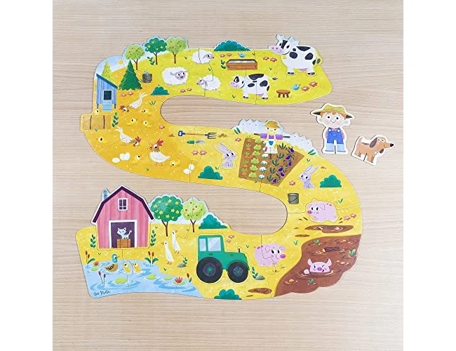 Goula Puzzle XXL Granja de cartón
