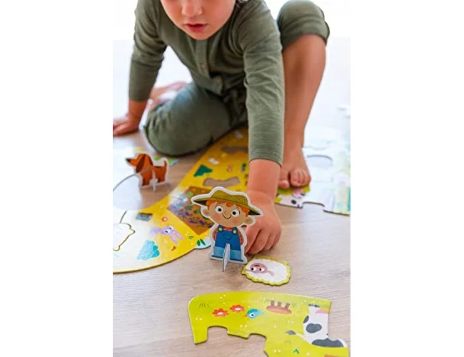Goula Puzzle XXL Granja de cartón