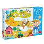 Goula Puzzle XXL Granja 53176 con 17 Piezas y Figuras para Niños +3 Años