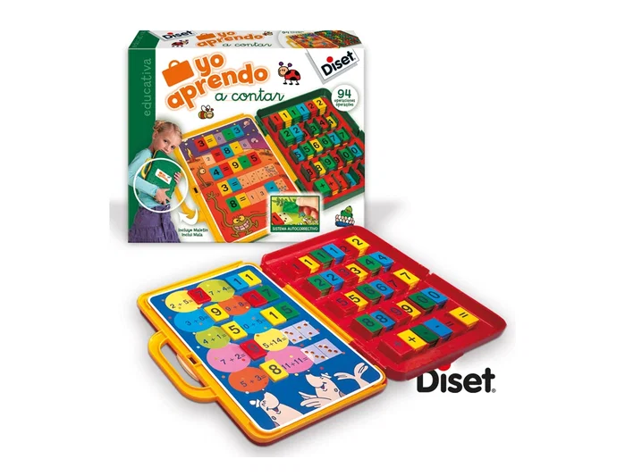 Diset Yo Aprendo a Contar Juego Educativo de Cálculo y Aritmética
