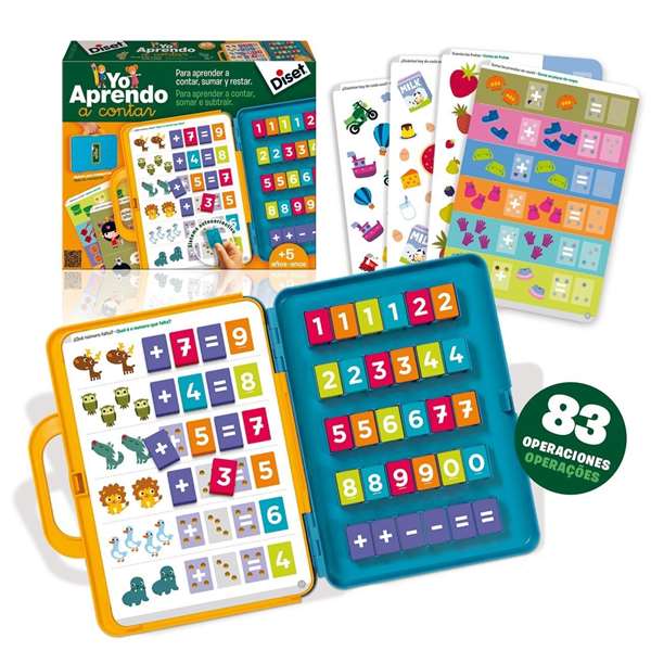 Diset Juego Yo Aprendo a Contar - Juego Educativo de Cálculo y Aritmética para Niños a partir de 5 Años