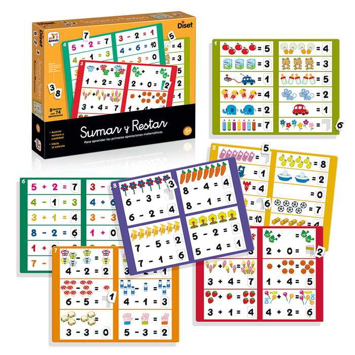Diset Juego Educativo Sumar y Restar Diset Juego Educativo Sumar y Restar