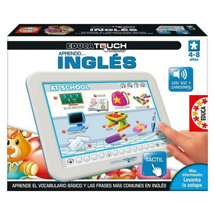 EDUCA Touch Junior Aprendo Inglés con 6 láminas de actividades EDUCA Touch Junior Aprendo Inglés con 6 láminas de actividades